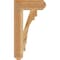 Ekena Millwork Merced Craftsman Rough Sawn Bracket, Western Red Cedar, 4"W x 14"D x 26"H BKT04X14X26MRC04RWR - alternate 2